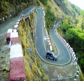 Matheran Ghat road work sanctioned | माथेरान घाट रस्त्याच्या कामाला मंजुरी Matheran Ghat road work sanctioned | माथेरान घाट रस्त्याच्या कामाला मंजुरी
