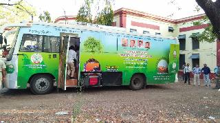 'Chanda to Banda' pictured today in Akolat | ‘चांदा ते बांदा’ चित्ररथ आज अकोल्यात 'Chanda to Banda' pictured today in Akolat | ‘चांदा ते बांदा’ चित्ररथ आज अकोल्यात