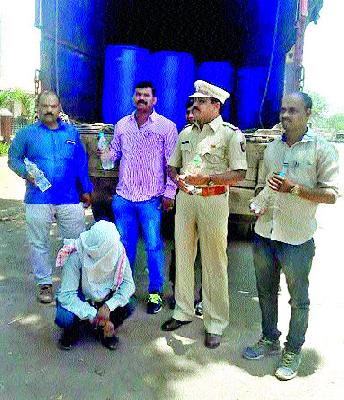 20 lakhs of spirit confiscated | २० लाखांचे स्पिरीट जप्त