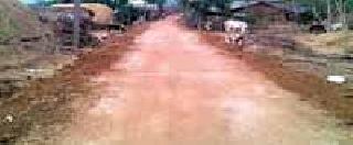 Out of the road standing budget | रस्त्याचे खडीकरण अंदाजपत्रकाबाहेर