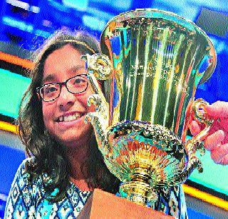 12-year-old Anne won the spelling competition | १२ वर्षांच्या अनन्याने जिंकली स्पेलिंग स्पर्धा 12-year-old Anne won the spelling competition | १२ वर्षांच्या अनन्याने जिंकली स्पेलिंग स्पर्धा
