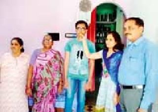 Adorable Kondawar district first | आराध्य कोंडावार जिल्ह्यातून प्रथम Adorable Kondawar district first | आराध्य कोंडावार जिल्ह्यातून प्रथम