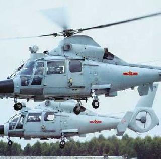Two Chinese choppers infiltrated in Indian airspace | भारतीय हवाईहद्दीत घुसले दोन चिनी हेलिकॉप्टर्स