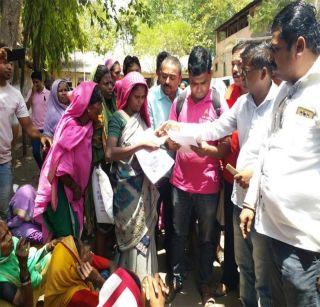 Benefit fraud for the housing scheme at Taloda | तळोदा येथे आवास योजनेत लाभाथ्र्याची फसवणूक