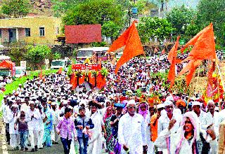 Saint Nivittinath Maharaj passed out of Palakhi to Pandharpur | संत निवृत्तिनाथ महाराज पालखीचे पंढरपूरकडे प्रस्थानं