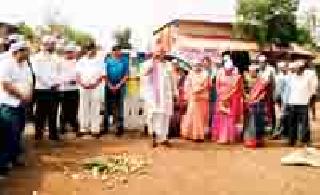 Start of struggle to Jambhalaghat | जांभूळघाट येथून संघर्षयात्रा प्रारंभ Start of struggle to Jambhalaghat | जांभूळघाट येथून संघर्षयात्रा प्रारंभ