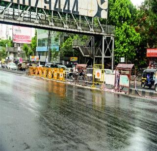 The safety question of pedestrians is on the anagram | पादचाऱ्यांच्या सुरक्षेचा प्रश्न ऐरणीवर