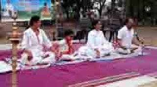 Start of Yoga and Pranayama Camp | योगा व प्राणायाम शिबिराला प्रारंभ