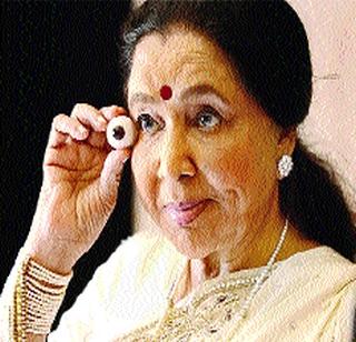 Asha Bhosale statue in Madam Tusson | मादाम तुसाँमध्ये आशा भोसलेंचा पुतळा Asha Bhosale statue in Madam Tusson | मादाम तुसाँमध्ये आशा भोसलेंचा पुतळा