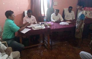 Allotment of 'tur' seed by God chitene | ईश्वर चिठ्ठीने ‘तूर’ बियाण्याचे वाटप