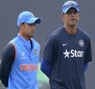Rahul Dravid becomes India A and coach of under-19 team | राहुल द्रविड भारत अ आणि 19 वर्षांखालील संघाच्या प्रशिक्षकपदी कायम Rahul Dravid becomes India A and coach of under-19 team | राहुल द्रविड भारत अ आणि 19 वर्षांखालील संघाच्या प्रशिक्षकपदी कायम
