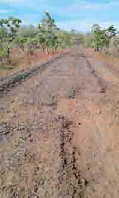 Just shut down due to road conditions | रस्त्याच्या दुरवस्थेमुळे बस बंद