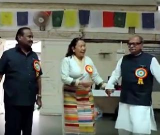 VIDEO - Celebrates Dalai Lama's birthday by Tibetan brothers | VIDEO - तिबेटीयन बांधवांकडून दलाई लामा यांचा वाढदिवस साजरा
