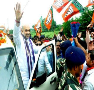 Amit Shah's favored cows hit, BJD MP snatched | अमित शाहांच्या ताफ्याची गाईला धडक, बीजेडी खासदारानं उडवली खिल्ली Amit Shah's favored cows hit, BJD MP snatched | अमित शाहांच्या ताफ्याची गाईला धडक, बीजेडी खासदारानं उडवली खिल्ली