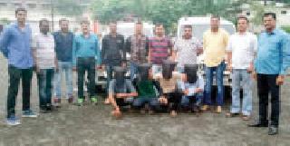 Tina Gavali gang police custody | टिन्या गवळी टोळी पोलिसांच्या हाती Tina Gavali gang police custody | टिन्या गवळी टोळी पोलिसांच्या हाती