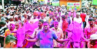 Patil's assault in 'Binadati' strengthened | ‘बिनदाती’त पाटील यांची बैलजोडी सदृढ Patil's assault in 'Binadati' strengthened | ‘बिनदाती’त पाटील यांची बैलजोडी सदृढ