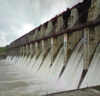 The eight doors of the Hatanur dam are opened | हतनूर धरणाचे आठ दरवाजे उघडले The eight doors of the Hatanur dam are opened | हतनूर धरणाचे आठ दरवाजे उघडले