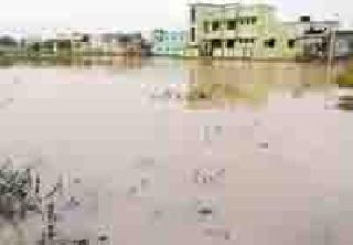 Water in Aramori city: | आरमोरी शहरात पाणीच पाणी : Water in Aramori city: | आरमोरी शहरात पाणीच पाणी :