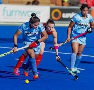 Indian women's hockey team defeats Argentina | भारतीय महिला हॉकी संघ अर्जेंटिनाकडून पराभूत Indian women's hockey team defeats Argentina | भारतीय महिला हॉकी संघ अर्जेंटिनाकडून पराभूत