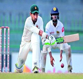 Zimbabwe's strong position against Lanka | लंकेविरुद्ध झिम्बाब्वे मजबूत स्थितीत Zimbabwe's strong position against Lanka | लंकेविरुद्ध झिम्बाब्वे मजबूत स्थितीत