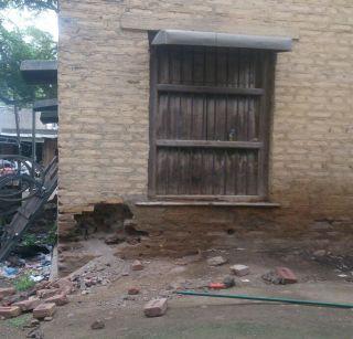 Theft of a stolen attempt at District Bank in Vadodsim} was in vain | वराडसीम येथे जिल्हा बँकेत चोरीचा प्रय} फसला Theft of a stolen attempt at District Bank in Vadodsim} was in vain | वराडसीम येथे जिल्हा बँकेत चोरीचा प्रय} फसला