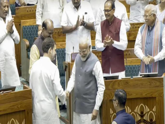 discussion was going on in peace, the resolution came and the struggle began NDA-India battle lines in Lok Sabha | शांततेत चर्चा सुरू होती, ठराव आला अन् संघर्षाला सुरुवात! लोकसभेत एनडीए-इंडियात संघर्षाच्या रेषा discussion was going on in peace, the resolution came and the struggle began NDA-India battle lines in Lok Sabha | शांततेत चर्चा सुरू होती, ठराव आला अन् संघर्षाला सुरुवात! लोकसभेत एनडीए-इंडियात संघर्षाच्या रेषा