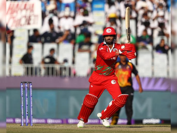 T20 World Cup, OMNvPNG Live : Oman beat PNG by 10 wickets in the opening encounter, History created  | T20 World Cup, OMNvPNG Live : ओमानची पहिल्याच सामन्यात ऐतिहासिक कामगिरी; थेट ऑस्ट्रेलिया, दक्षिण आफ्रिकेशी बरोबरी 