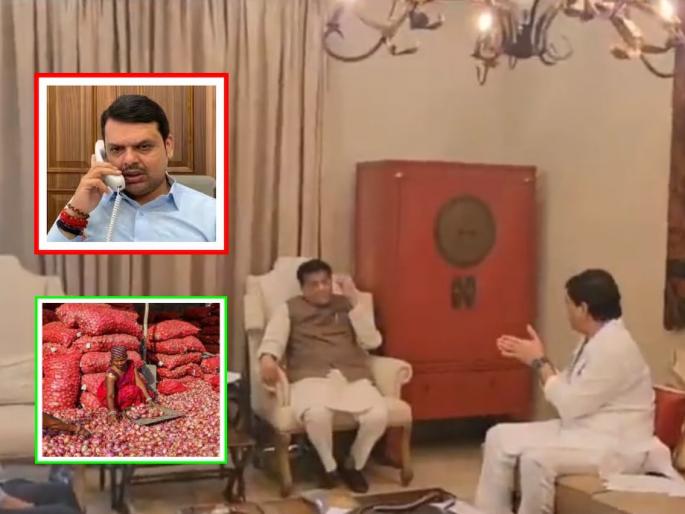 Big Breaking news: Central government to buy 2 lakh metric tonnes of onion; devendra Fadnavis tweet from Japan, while danjay munde meeting with Piyush Goyal delhi | केंद्र सरकार २ लाख मेट्रिक टन कांदा खरेदी करणार; मुंडे दिल्लीत, फडणवीसांचे जपानमधून ट्विट