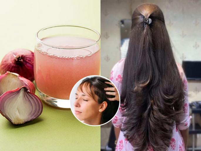 90% people apply onion juice to hair the wrong way how to use onion juice for hair onion juice for hair growth tips | ९० टक्के लोक चुकीच्या पद्धतीने केसांना लावतात कांद्याचा रस, योग्य पद्धत पाहा- केसांची होईल वाढ