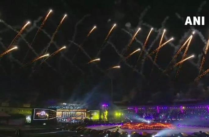 Hockey World Cup 2018: Hockey World Cup inaugurated with a spectacular celebration | Hockey World Cup 2018 : दिमाखदार सोहळ्याने हॉकी विश्वचषकाचे उद्घाटन