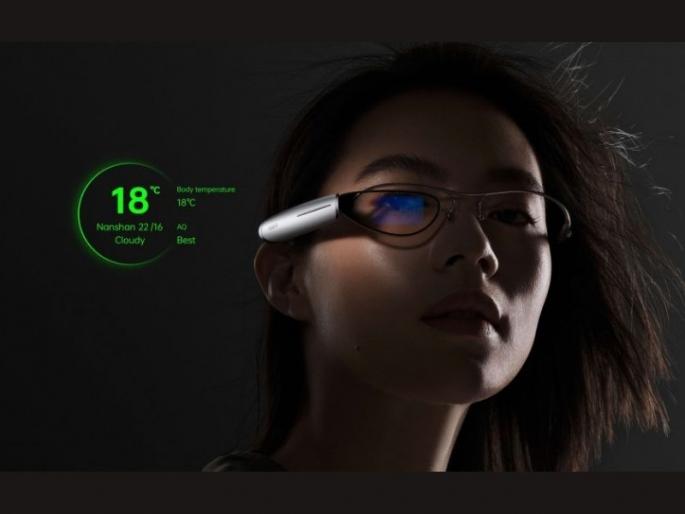 Oppo air glass unveiled at inno day event  | Oppo Air Glass: स्मार्टफोन सतत हातात ठेवण्याची गरज नाही; Oppo चा स्मार्ट चष्मा करेल सर्व कामं   Oppo air glass unveiled at inno day event  | Oppo Air Glass: स्मार्टफोन सतत हातात ठेवण्याची गरज नाही; Oppo चा स्मार्ट चष्मा करेल सर्व कामं