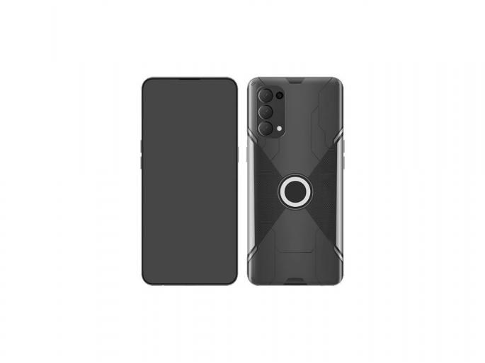 Upcoming oppo gaming smartphone design leaked  | Oppo लाँच करू शकते दमदार गेमिंग स्मार्टफोन; आसूस-लेनोव्हाला देणार टक्कर 