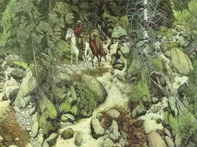 Optical illusion : 13 faces hidden in this painting, can you find other faces | Optical Illusion: या पेंटिंगमध्ये आहेत १३ चेहरे, मोठ्या मुश्कीलीने ४ शोधू शकले लोक; बघा तुम्हाला किती दिसतात Optical illusion : 13 faces hidden in this painting, can you find other faces | Optical Illusion: या पेंटिंगमध्ये आहेत १३ चेहरे, मोठ्या मुश्कीलीने ४ शोधू शकले लोक; बघा तुम्हाला किती दिसतात