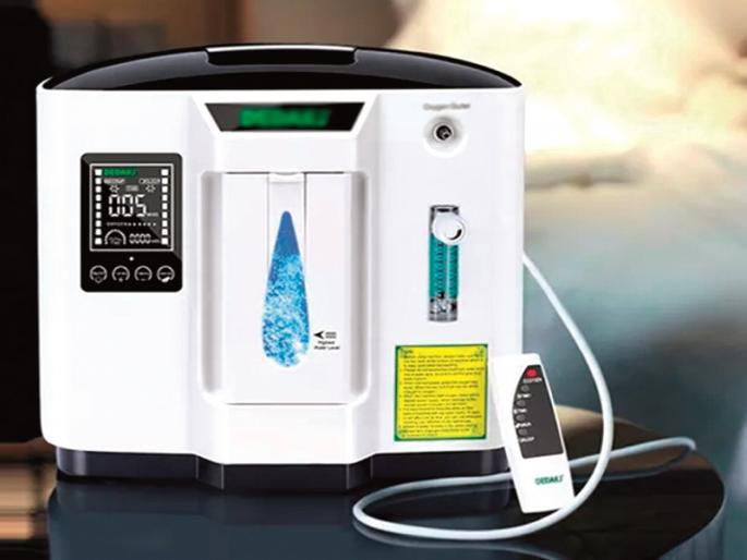 Breathing is difficult ... then there are these oxygen devices | श्वास घ्यायला त्रास होतोय...मग आली आहेत ही आॅक्सिजन यंत्र Breathing is difficult ... then there are these oxygen devices | श्वास घ्यायला त्रास होतोय...मग आली आहेत ही आॅक्सिजन यंत्र
