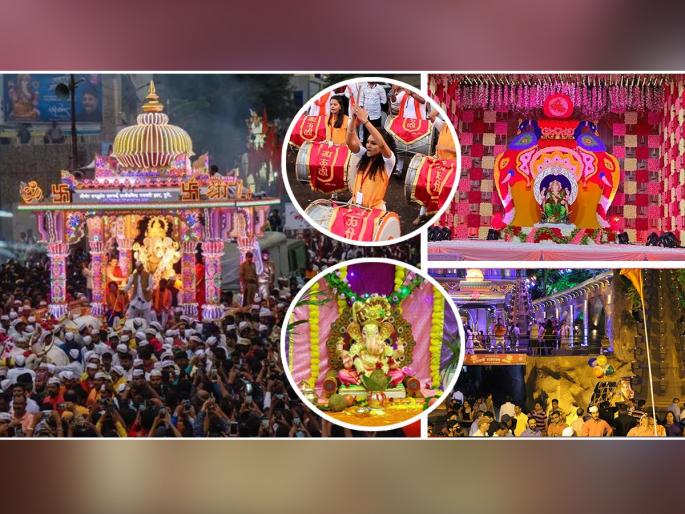 3 thousand ganpati Mandal 4 Lakh Household Ganapati Pune ganpati Festival Thousand Crores | अबब् ३ हजार गणेशोत्सव मंडळे; ४ लाख घरगुती गणपती, पुण्यातील बाप्पांचा उत्सव 'हजार कोटींचा' 3 thousand ganpati Mandal 4 Lakh Household Ganapati Pune ganpati Festival Thousand Crores | अबब् ३ हजार गणेशोत्सव मंडळे; ४ लाख घरगुती गणपती, पुण्यातील बाप्पांचा उत्सव 'हजार कोटींचा'