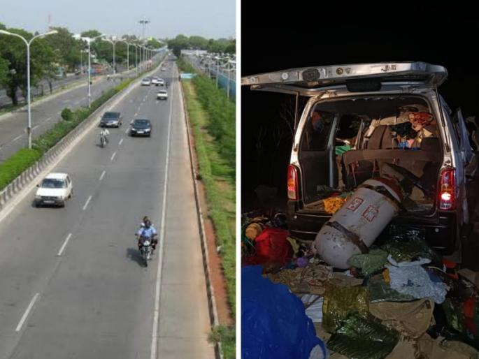Terrible accident on Pune Mumbai highway Two died on the spot one seriously injured | Accident: पुणे - मुंबई महामार्गावर भीषण अपघात; दोघांचा जागीच मृत्यू, १ जण गंभीर जखमी Terrible accident on Pune Mumbai highway Two died on the spot one seriously injured | Accident: पुणे - मुंबई महामार्गावर भीषण अपघात; दोघांचा जागीच मृत्यू, १ जण गंभीर जखमी