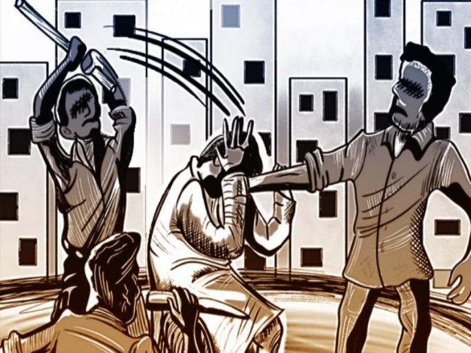 Disputes over well water use; Eight people carried out a murderous attack on one | विहिरीच्या पाणी वापरावरून वाद; आठ जणांनी मिळून केला एकावर खुनी हल्ला Disputes over well water use; Eight people carried out a murderous attack on one | विहिरीच्या पाणी वापरावरून वाद; आठ जणांनी मिळून केला एकावर खुनी हल्ला