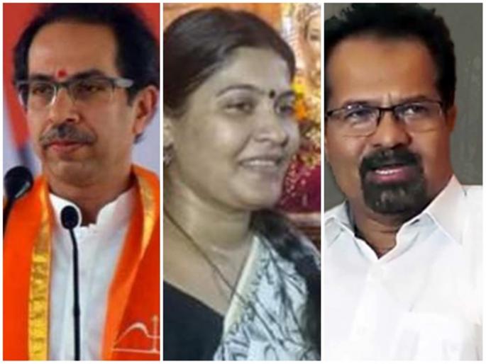 uddhav thackeray requests trupti sawant to withdraw candidature | नारायण राणेंचा पराभव करणाऱ्या सेनेच्या तृप्ती सावंतांची बंडखोरी कायम uddhav thackeray requests trupti sawant to withdraw candidature | नारायण राणेंचा पराभव करणाऱ्या सेनेच्या तृप्ती सावंतांची बंडखोरी कायम