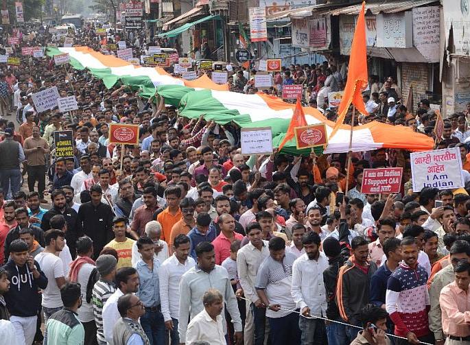 The rally attracted attention in support of the Citizenship Act | नागरिकत्व कायद्याच्या समर्थनार्थ रॅलीने लक्ष वेधले