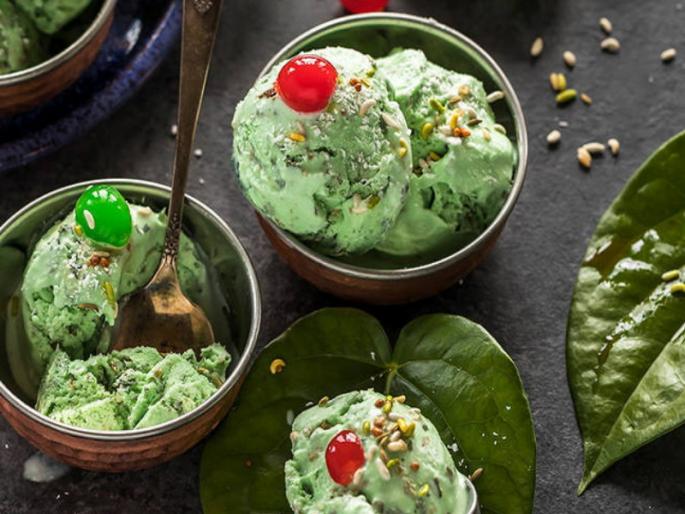Recipe of Pan Ice-cream | आईस्क्रीम की पान नो कन्फ्युजन : असं बनवा पान आईस्क्रीमचं फ्युजन ! Recipe of Pan Ice-cream | आईस्क्रीम की पान नो कन्फ्युजन : असं बनवा पान आईस्क्रीमचं फ्युजन !