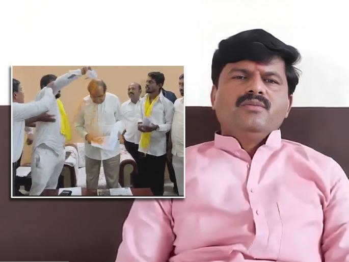 Dhangar reservation: Criticism of BJP MLA Gopichand Padalkar after Radhakrishna Vikhe Patil Incident | विखे पाटलांवर उधळला भंडारा, गोपीचंद पडळकर म्हणतात, "काकाच्या नादी लागू नका"