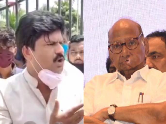 We could not get justice because of Sharad Pawar says Gopichand Padalkar | Dhangar Reservation: आरक्षणाच्या आडवे येणाऱ्यांना सोडायचे नाही - गोपीचंद पडळकर  We could not get justice because of Sharad Pawar says Gopichand Padalkar | Dhangar Reservation: आरक्षणाच्या आडवे येणाऱ्यांना सोडायचे नाही - गोपीचंद पडळकर