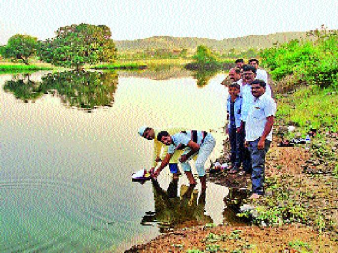 After 15 years of being drowned, boiled water, boiled water | पडवी झाले १५ वर्षांनंतर जलमय, जलयुक्त शिवार ठरले वरदान After 15 years of being drowned, boiled water, boiled water | पडवी झाले १५ वर्षांनंतर जलमय, जलयुक्त शिवार ठरले वरदान