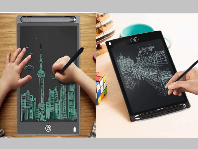 Digital wrinting Pad: Forget paper and pen..! this pad won't run out of battery; Check out the features... | कागद-पेन विसरुन जा..! हात दुखेल पण 'या' पॅडची बॅटरी संपणार नाही; पाहा फीचर्स... Digital wrinting Pad: Forget paper and pen..! this pad won't run out of battery; Check out the features... | कागद-पेन विसरुन जा..! हात दुखेल पण 'या' पॅडची बॅटरी संपणार नाही; पाहा फीचर्स...