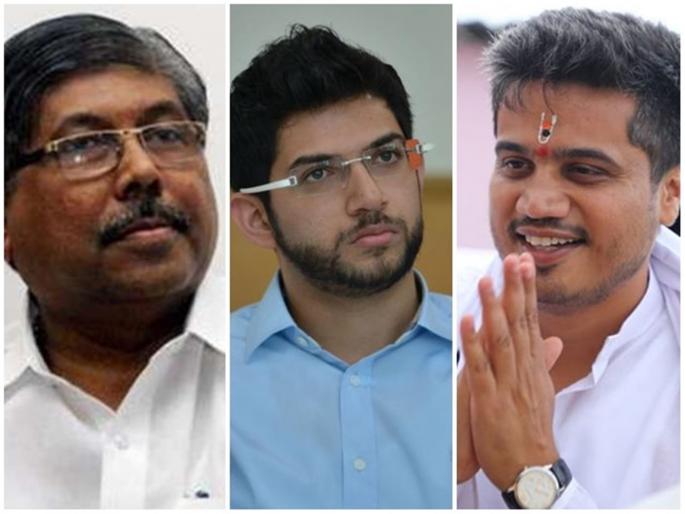 Chandrakant Patil, Aditya's 'Safe Move', while Rohit Pawar's path is tough | चंद्रकांत पाटील, आदित्य यांची 'सेफ मुव्ह', तर रोहित पवारांची लढाई आव्हानात्मक Chandrakant Patil, Aditya's 'Safe Move', while Rohit Pawar's path is tough | चंद्रकांत पाटील, आदित्य यांची 'सेफ मुव्ह', तर रोहित पवारांची लढाई आव्हानात्मक