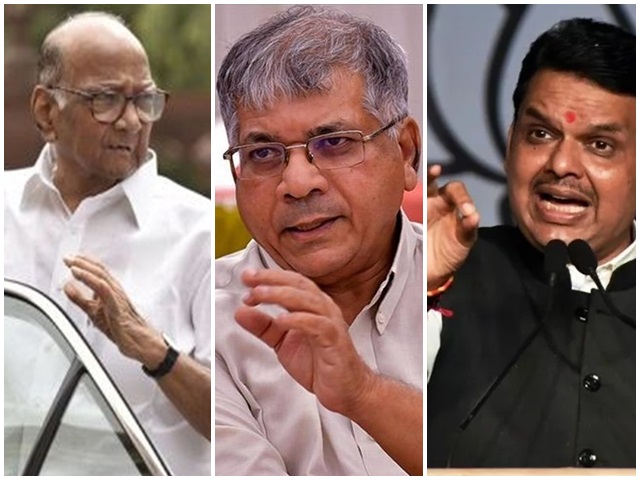 Devendra Fadnavis will be in opposition | 'वंचित'च होईल विरोधीपक्ष, हे सांगणाऱ्या फडणवीसांवर विरोधात बसण्याची वेळ ? Devendra Fadnavis will be in opposition | 'वंचित'च होईल विरोधीपक्ष, हे सांगणाऱ्या फडणवीसांवर विरोधात बसण्याची वेळ ?