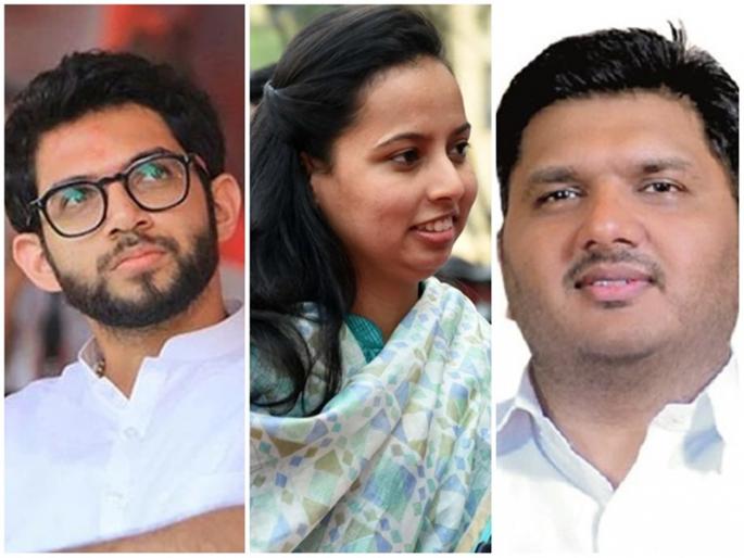 Aditya, Prajakta, Aditi's ministers due to their strong background | जबरदस्त राजकीय पार्श्वभूमी असलेले आदित्य, प्राजक्त, अदिती मंत्रीपदी Aditya, Prajakta, Aditi's ministers due to their strong background | जबरदस्त राजकीय पार्श्वभूमी असलेले आदित्य, प्राजक्त, अदिती मंत्रीपदी