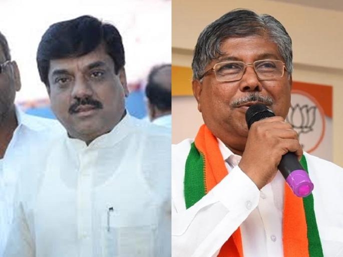 Sangram Deshmukh made a mistake, called Chandrakant Patil 'former Chief Minister' | संग्राम देशमुखांची चूक झाली, चंद्रकांत पाटलांना संबोधले 'माजी मुख्यमंत्री' Sangram Deshmukh made a mistake, called Chandrakant Patil 'former Chief Minister' | संग्राम देशमुखांची चूक झाली, चंद्रकांत पाटलांना संबोधले 'माजी मुख्यमंत्री'