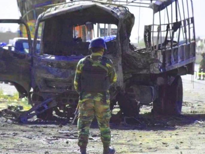 Terrorist attack in Pakistan Four policemen killed two terrorists gun down in encounter | पाकिस्तानात पुन्हा दहशतवादी हल्ला; चार पोलिसांचा मृत्यू, दोन दहशतवाद्यांना कंठस्नान Terrorist attack in Pakistan Four policemen killed two terrorists gun down in encounter | पाकिस्तानात पुन्हा दहशतवादी हल्ला; चार पोलिसांचा मृत्यू, दोन दहशतवाद्यांना कंठस्नान