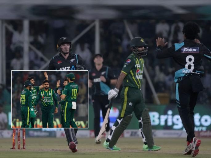  pak vs nz 3rd Twenty20 New Zealand beat Pakistan by 4 runs, Iftikhar Ahmed scored 60 and Tom Latham scored 64  | PAK vs NZ : न्यूझीलंडने अखेर पाकिस्तानचा विजयरथ रोखला; यजमानांना चारली पराभवाची धूळ